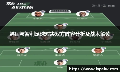 韩国与智利足球对决双方阵容分析及战术解读